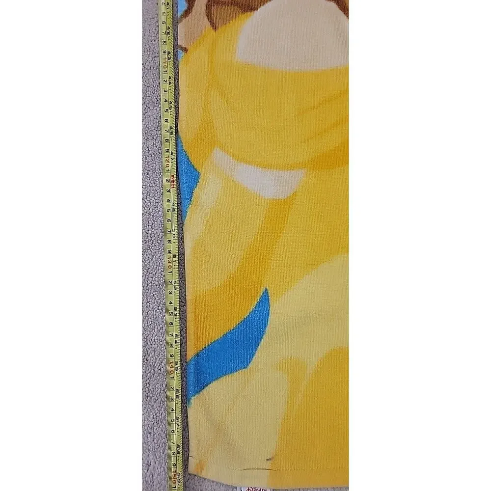 90s Disney Princess Beach Towel Jasmine Sleeping Beauty Belle Disney Store